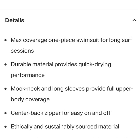 NWOT Patagonia swell seeker rash guard swimsuit - Picture 8 of 8